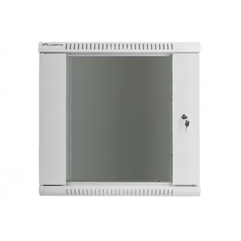 Wandmontage netwerkkast LANBERG WF01-6412-10S, 12U, 19 inch, 600×450×640 mm, IP20, 60 kg