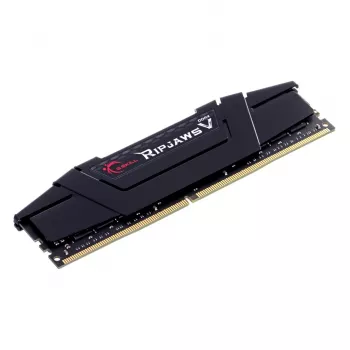 G.SKILL Ripjaws V Series (Intel XMP) DDR4 RAM 64GB (4x16GB) 3200MT/s CL16-18-18-38 1,35V desktop computer werkgeheugen UDIMM - zwart (F4-3200C16Q-64GVK)