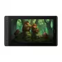 HUION Kamvas Pro 16 GT156 tekentablet met scherm, 15,6 inch IPS, 1920×1080, werkoppervlak 344,16×193,59 mm, 8192 drukniveaus, 5080 lpi, USB, zwart