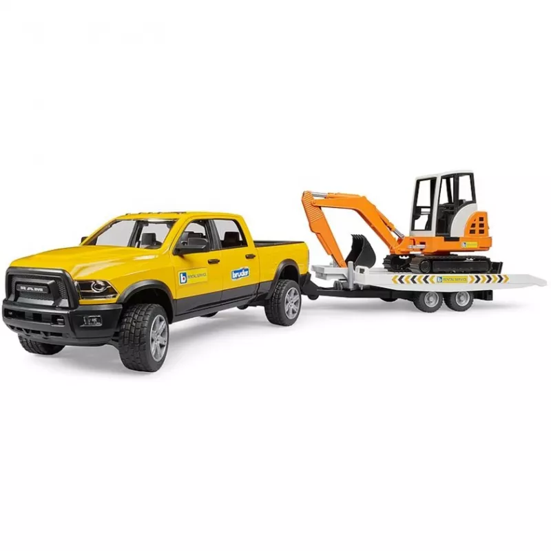 Car Dodge RAM 2500 Service met aanhanger
