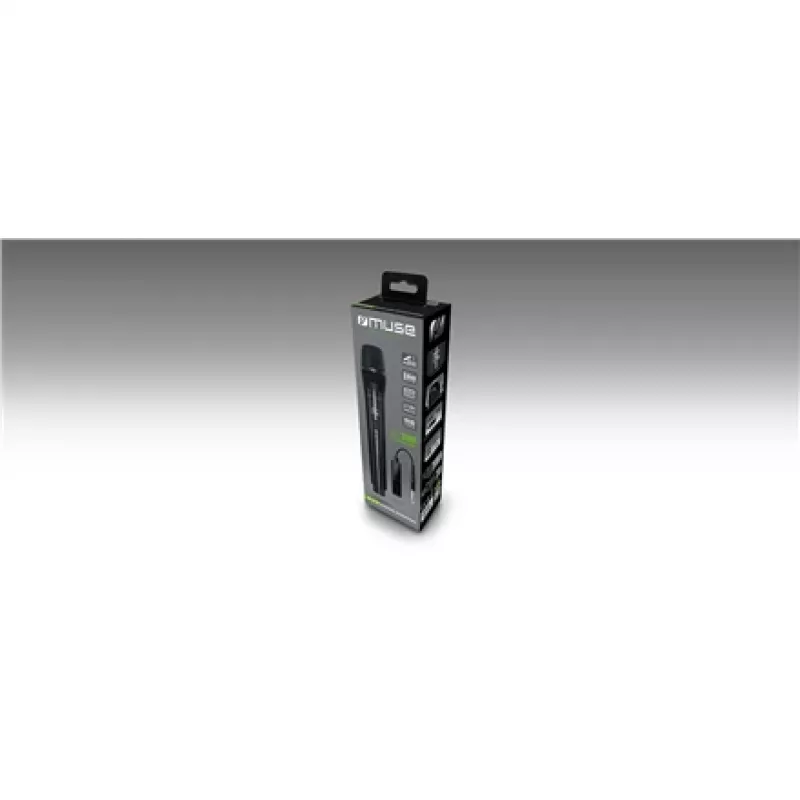Muse MC-30 WI Microfoon Zwart Draadloze microfoon