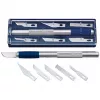 Hobbymessenset WEDO 78 722 — hobbymes met 6 verschillende mesvormen