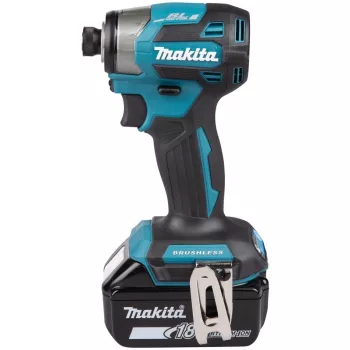 Slagschroevendraaier Makita DTD173RTJ 18V draadloos, 1/4 inch opname, 3600 t/min, pistoolgreep, Li-Ion