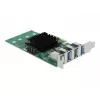 DeLOCK PCI Express x4-kaart naar 4 x externe USB 3.0 quad channel - low profile formaat