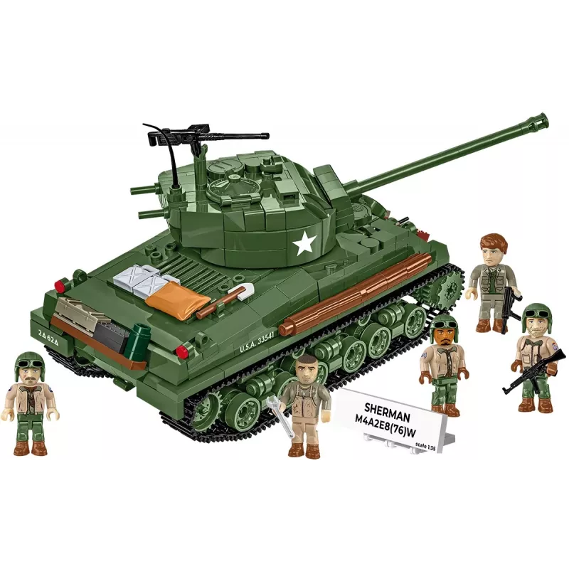 Blocks Sherman M4A2E8 865 bouwstenen