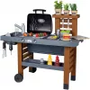 Tuin Keuken, speelkeuken grijs/bruin