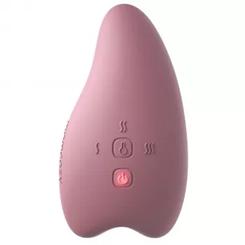 Momcozy LM008 verwarmende en vibrerende lactatie-massager, roze