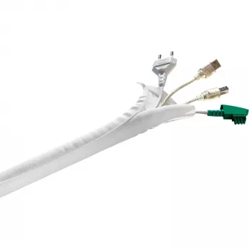 KS Self Wrap, Ø 19mm, kabelmanagement wit, 5 meter