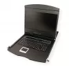 VALUE 26.99.0190 19-inch KVM-console, 8-poorts, USB, Britse indeling