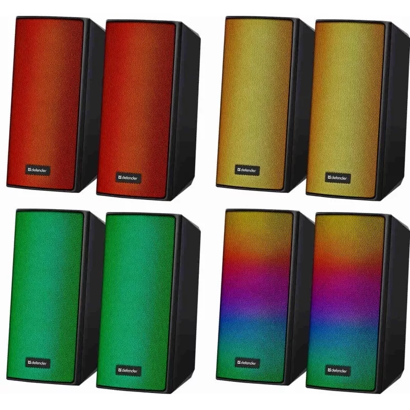 PC-LUIDSPREKERS SPITFIRE 2.0 6W LED USB