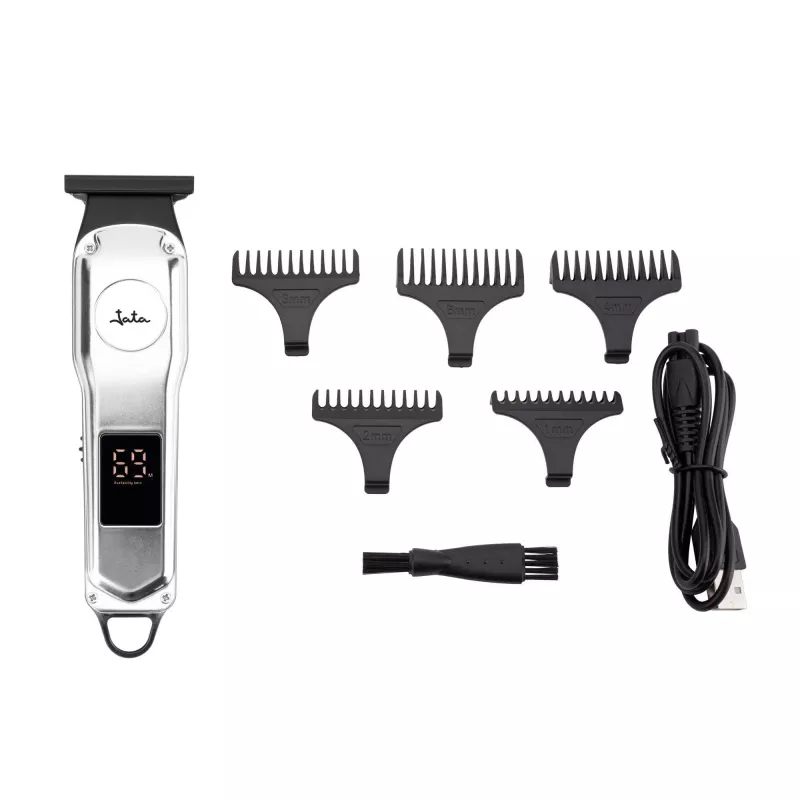 Haartrimmer JATA JBCP4200 zwart zilver 90 min gebruikstijd