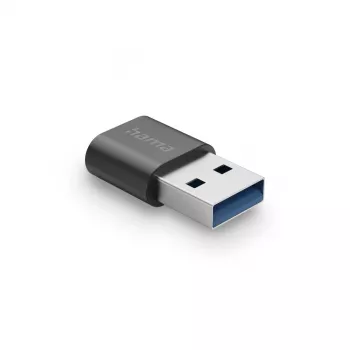 Hama USB-adapter, USB-A stekker - USB-C bus, USB 3.2 Gen2, 10 Gbit/s