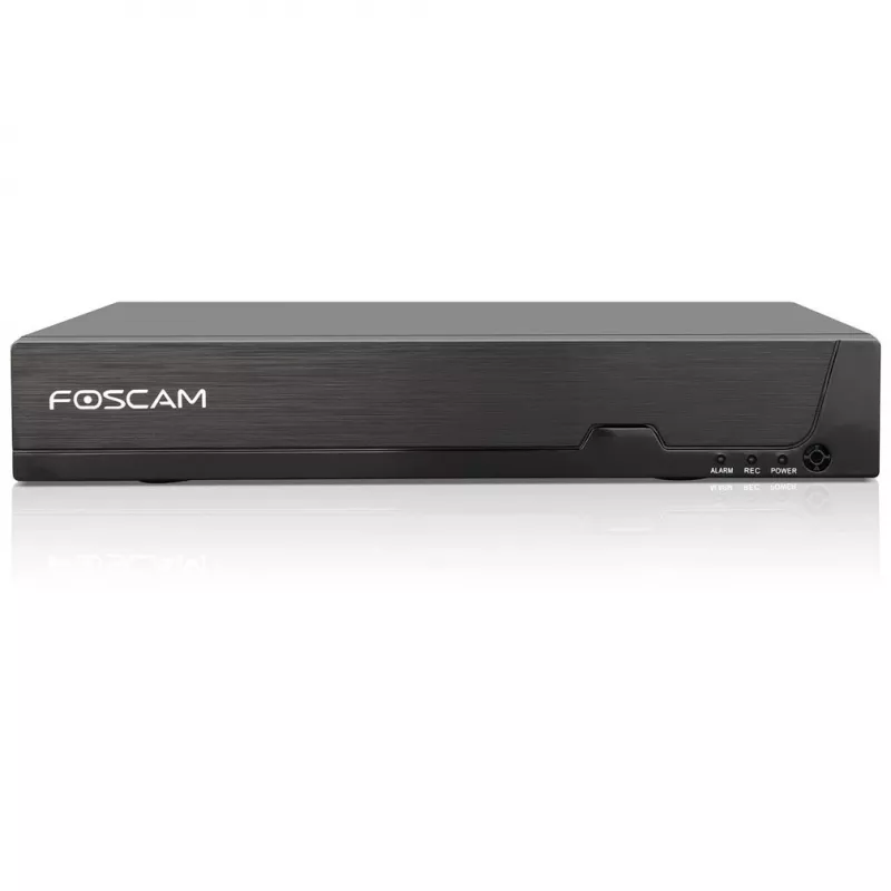 Foscam FN9108HE netwerk-videorecorder zwart 8-kanaals, 5MP, PoE, HDMI+VGA