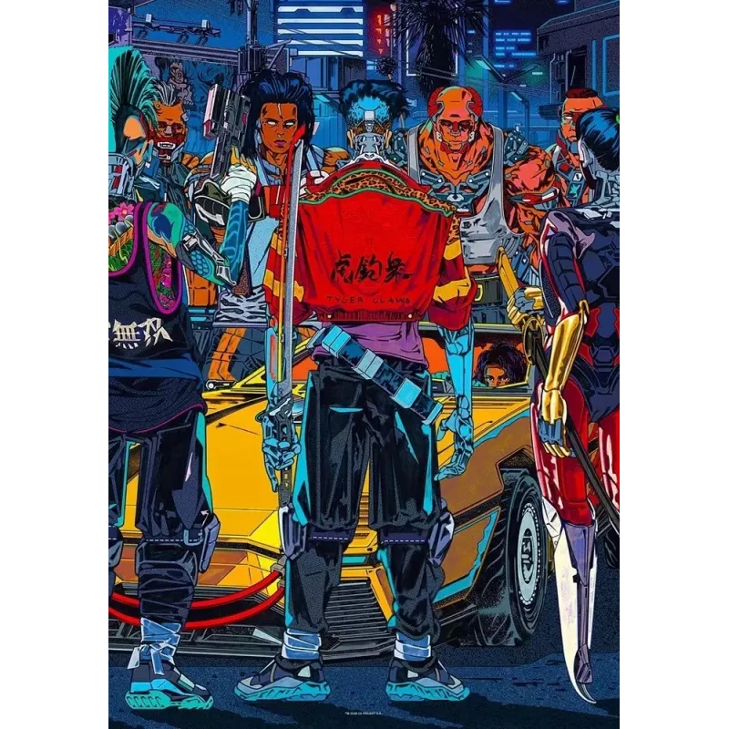 Good Loot Comic Book Puzzle: Cyberpunk 2077 Kickdown, 1000 stukjes