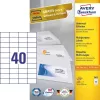 Avery Zweckform 3651 universele etiketten 52,5 x 29,7 mm 100 vel wit
