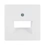 Berker 14096089 Centraalplaat voor UAE/E-DAT Design/Telekom ISDN-aansluitdozen, wit
