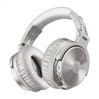 Over-ear koptelefoon OneOdio Pro C A-AC12-01 zilver – Bluetooth, ruisonderdrukking