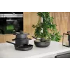 Kookpan STONE+ met deksel 24X14CM 5,6L
