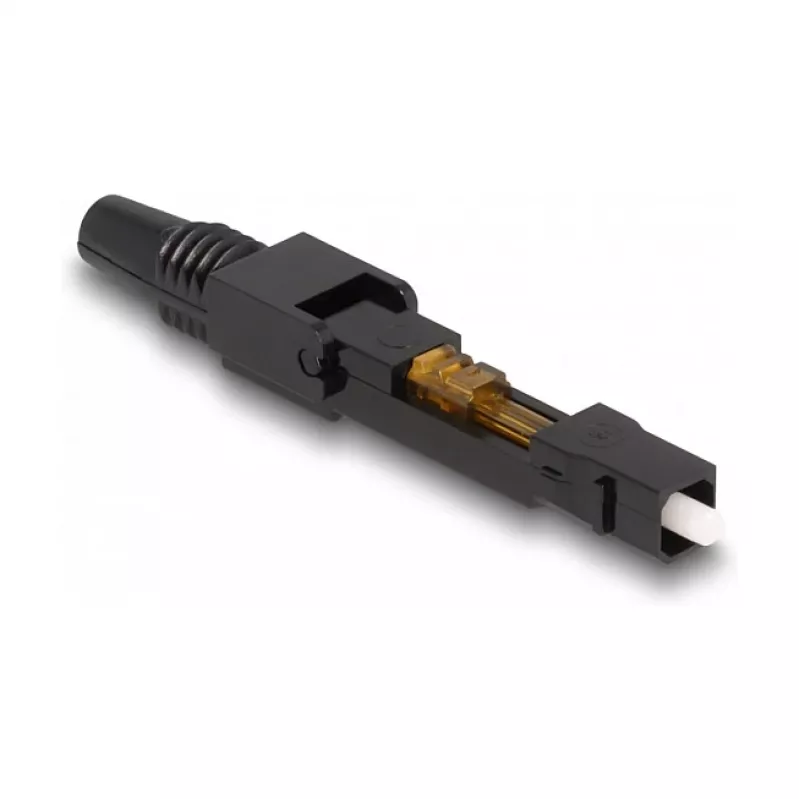 DeLOCK glasvezel-snelconnector SC simplex stekker UPC voor veldmontage
