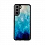 Telefoonhoesje iKins voor Samsung Galaxy S21+ – beschermende achterkant, blue lake zwart