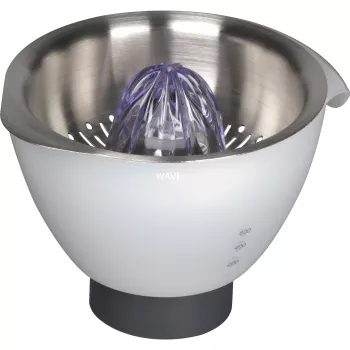 Kenwood AT312 citruspersopzetstuk – 0,6 L, zilver/wit