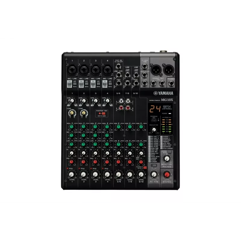 Yamaha MG10X CV - 10-kanaals mengpaneel