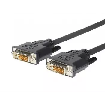 Vivolink PRODVIS1 DVI-kabel 1 m DVI-D zwart