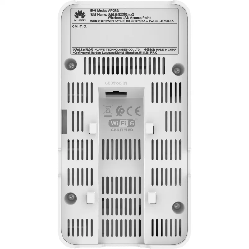 Draadloos access point HUAWEI eKit AP263 2,4 GHz 5 GHz Wi-Fi 6