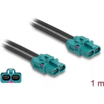 DeLOCK kabel HDMTD Z dubbele bus naar HDMTD Z dubbele bus 1 m