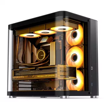 PC-behuizing Jonsbo TK-2 2.0 midi tower zwart