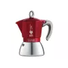 Bialetti Moka Induction mokakan 0,1 L rood zilver