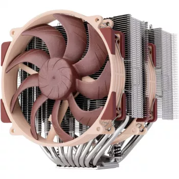 Noctua NH-D15 G2 — dual-fan 140 mm CPU-koeler, koper, 12 V, max. 1500 tpm, compatibel met LGA 1150/1151/1155/1156/1200/1700 en AM4/AM5