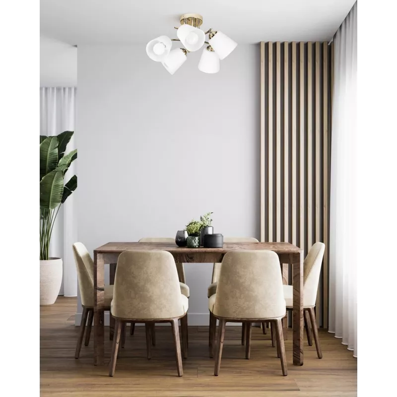 Activejet hanglamp AJE-EMILY 3P GOLD E27 3x40W