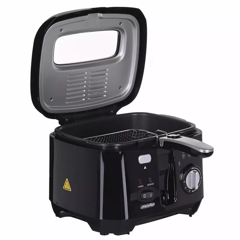 Friteuse Mesko Home MS 4908 single 2,5 L 1800 W zwart grijs