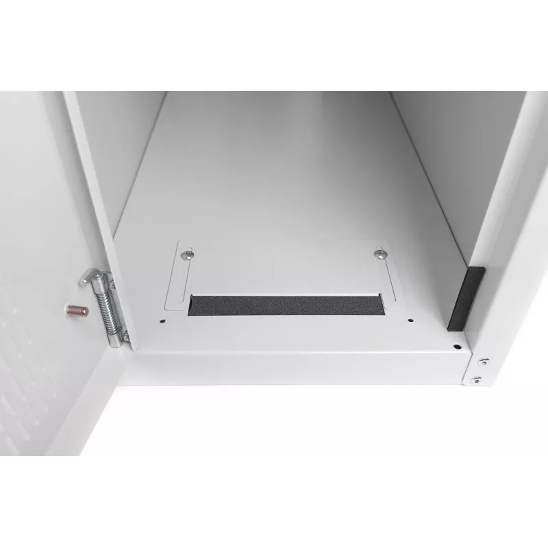 Digitus Computerbehuizing met glazen deur, rolbaar, afsluitbaar, met ventilatiesleuven