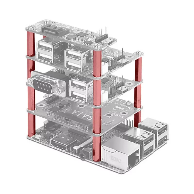 Schroef/bout DeLOCK 18218 metaal metallic