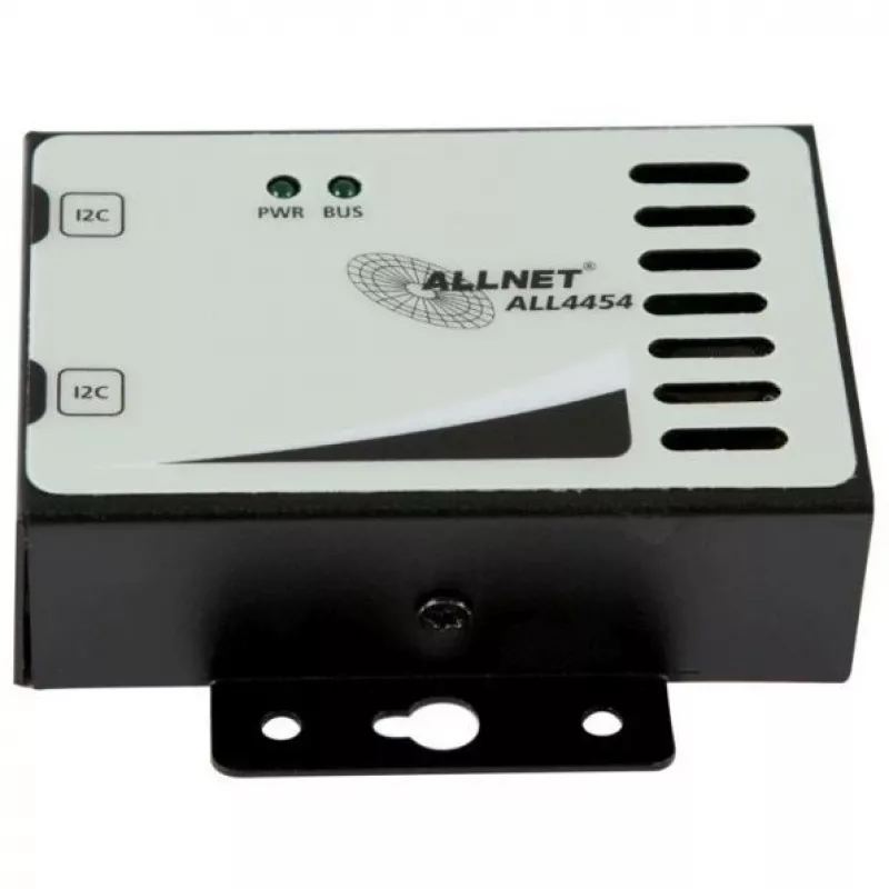 ALLNET ALL4454 rook-/gassensor in behuizing, zwart