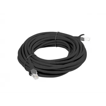 Netwerkkabel LANBERG PCU5-10CC-0500-BK Cat5e U/UTP RJ-45 — 5 m, zwart, CCA-geleider