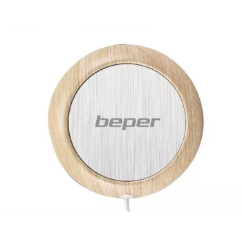 Mokkenwarmer Beper P201UTP003 Silver Wood