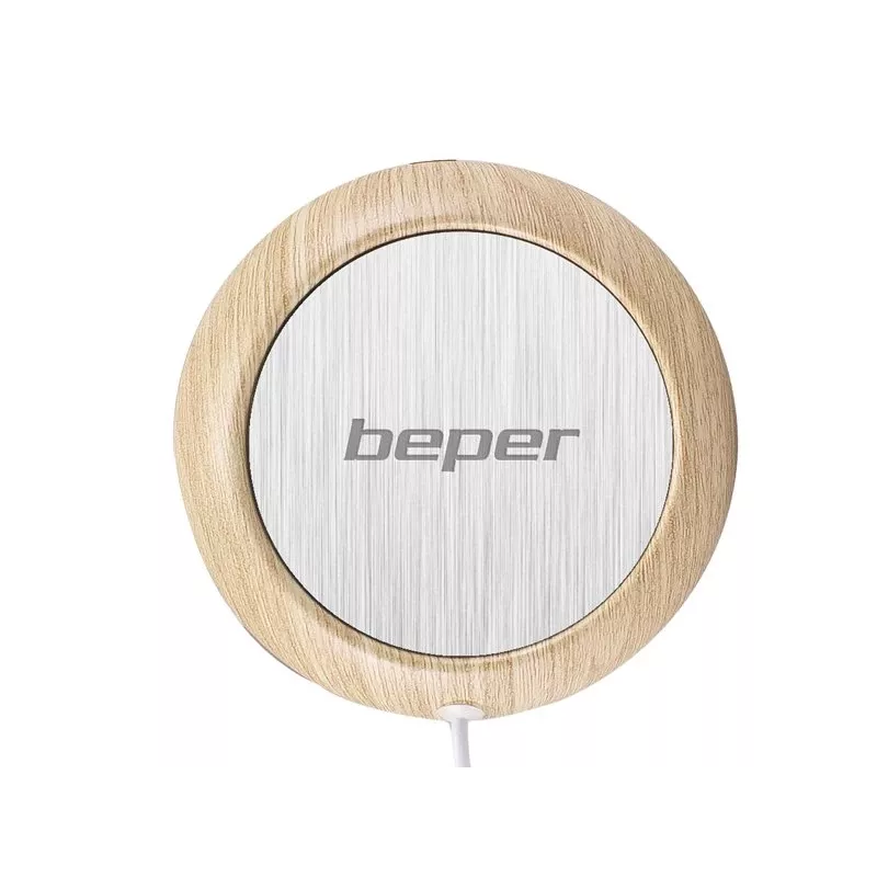 Mokkenwarmer Beper P201UTP003 Silver Wood