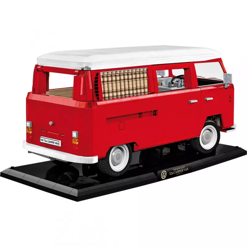 Cobi Cars schaal 1:12 Volkswagen T2a Camper Van Executive Edition modelbouwpakket, 1:12 schaal