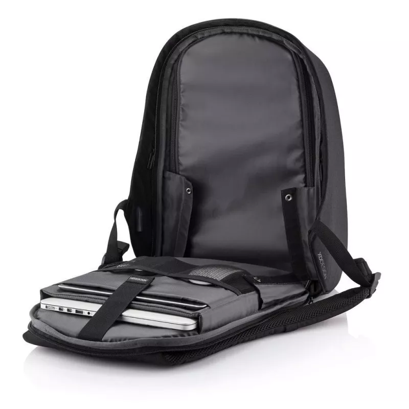 Rugzak XDDESIGN P705.291 antraciet — 18 L, notebook- en tabletvakken, afsluitbare hoofdtrits