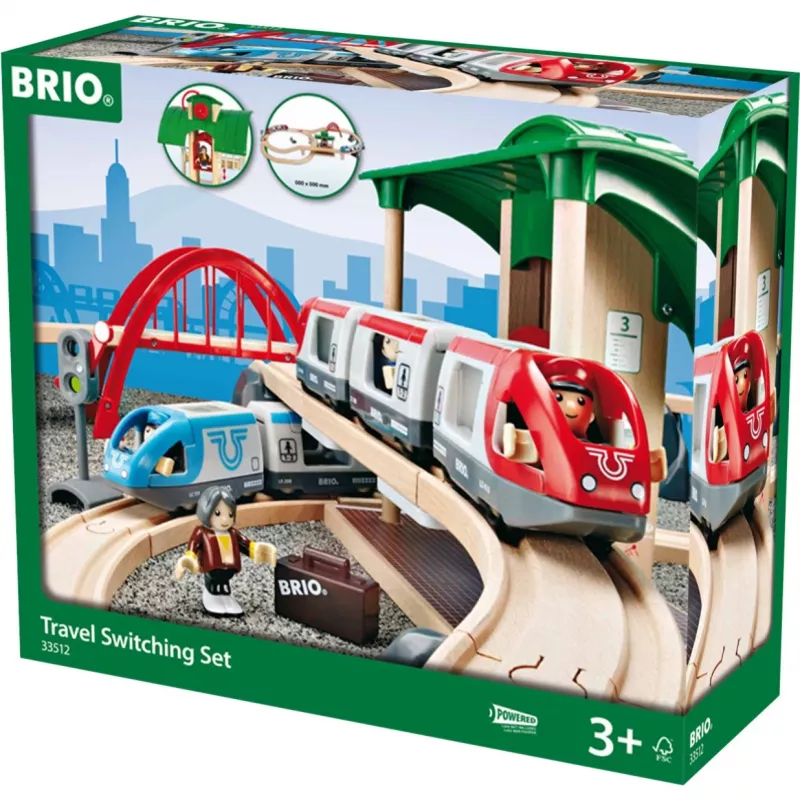 BRIO spoorweg 33512 wisselspoortje
