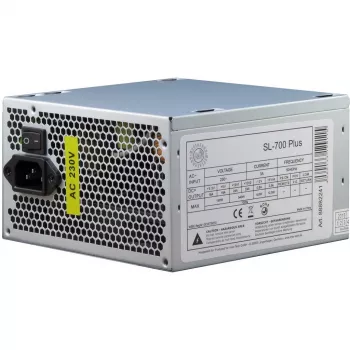 Inter-Tech SL-700 Plus - voeding (intern) - ATX12V 2.4 - AC 230 V - 700 Watt - actieve PFC (88882141)