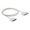 Seriële kabel DeLOCK 86883 beige 2 m D-Sub 37 pin