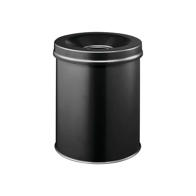 Ronde stalen afvalemmer Durable 3305-01 15L