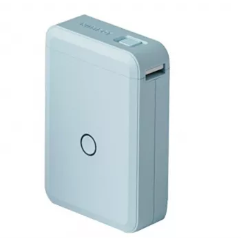 Labelprinter NIIMBOT D110_M blauw – draagbare, draadloze thermische labelprinter, 300×300 DPI, 102 mm/s, max. printbreedte 10,8 cm