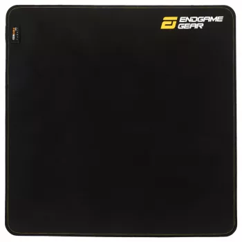 Gaming-muismat Endgame Gear MPX390 — 390×390 mm, stoffen oppervlak, antislip siliconen onderkant, zwart
