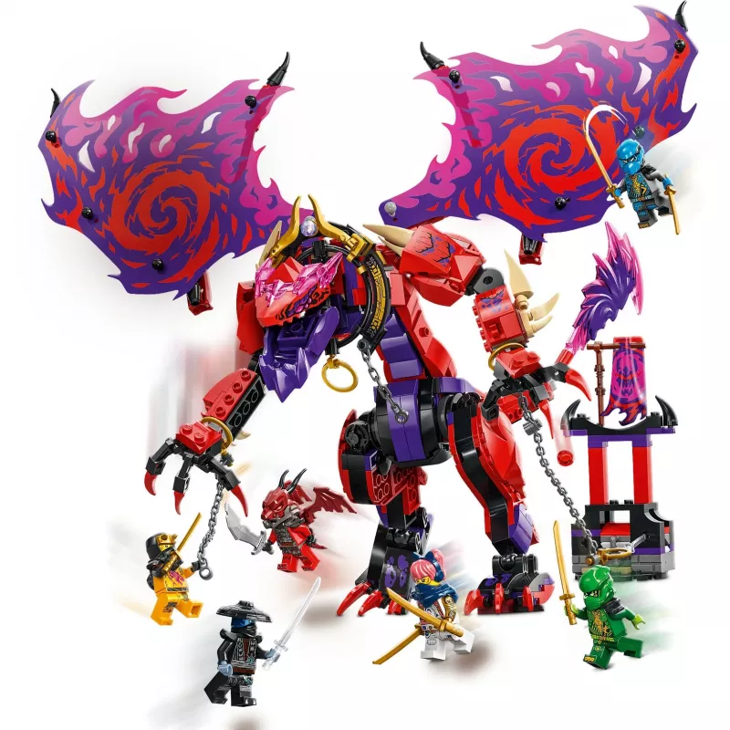 LEGO NINJAGO 71832 Thunderfang draken van de chaos