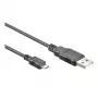 Wentronic goobay - USB 2.0 kabel - USB 2.0 type A (M) - Micro-USB 2.0 type D (M) - 3 m - zwart